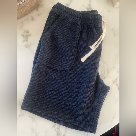 NWT ZARA Mens drawstring blue soft shorts size XL - Picture 12 of 12